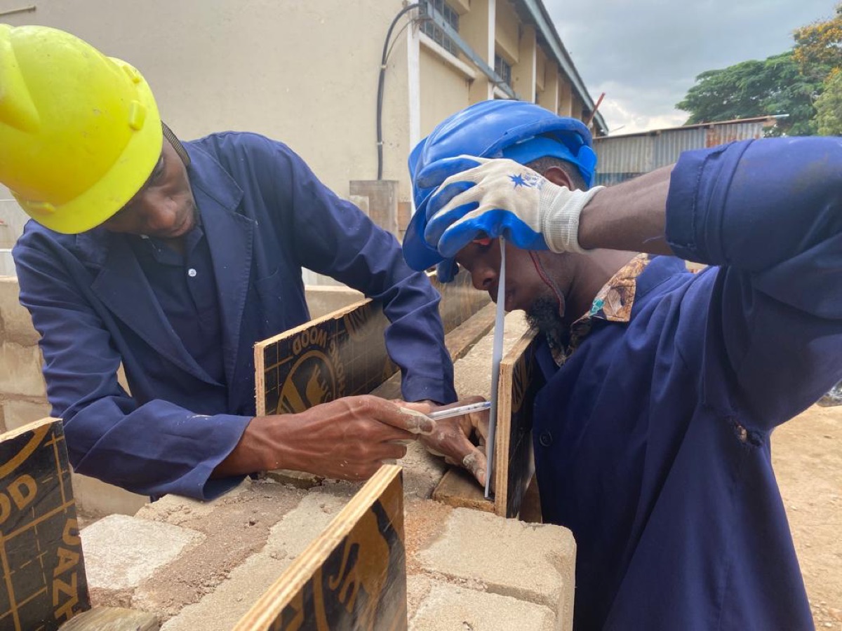 Masonry and setting-out practical